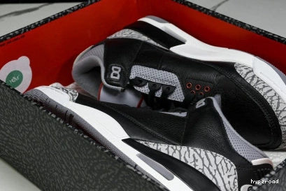 Hyperoad Cement” Jordan 2024 OG “Black Air 3 0815
